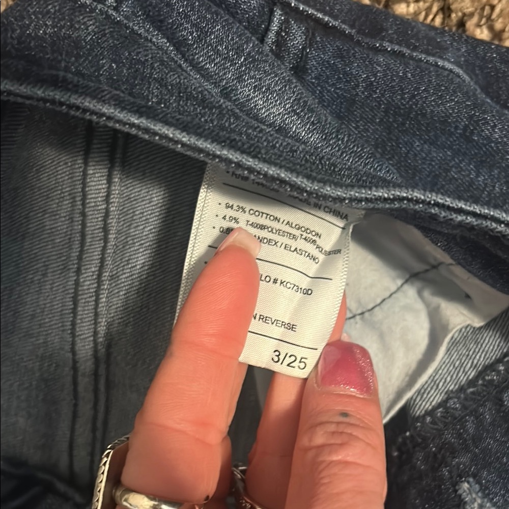 KanCan Blue High Rise Distressed Jeans - Picture 3 of 3